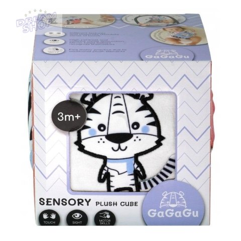 GaGaGu. Kostka sensoryczna mała GaGaGu. Kostka sensoryczna mała