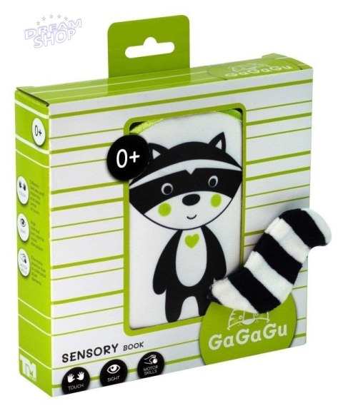 GaGaGu. Książeczka sensoryczna Szop GaGaGu. Książeczka sensoryczna Szop