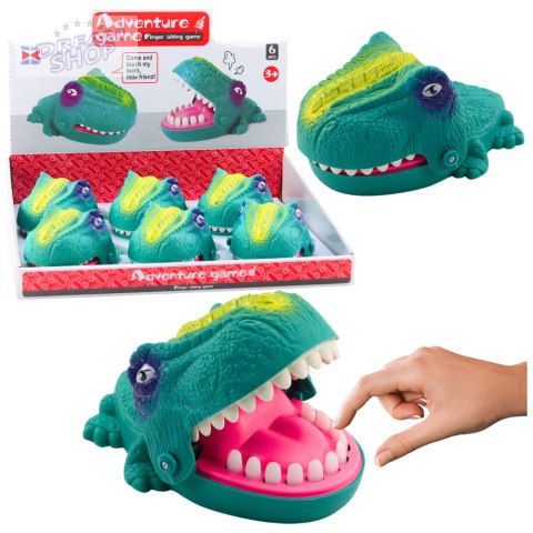 Gra Zręcznościowa Gryzący Atakujący Dinozaur Zielony Gra Zręcznościowa Gryzący Atakujący Dinozaur Zielony