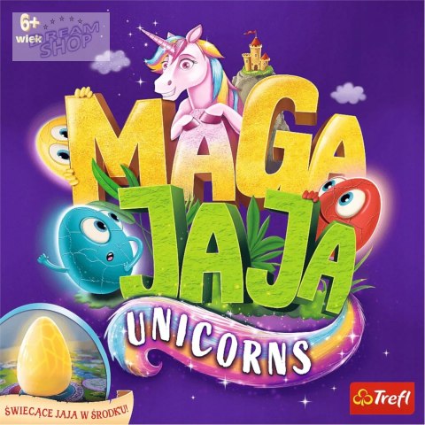 Gra rodzinna planszowa towarzyska Magajaja Unicorns 6+ Trefl 02280