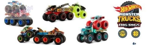 Hot Wheels Monster Trucks 6-kołowe ciężarówki mix Hot Wheels Monster Trucks 6-kołowe ciężarówki mix