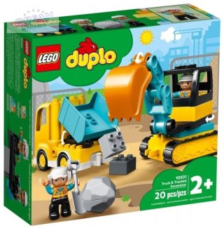 LEGO(R) DUPLO 10931 (4szt) Ciężarówka i koparka...