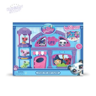Littlest Pet Shop Domek z 2 figurkami