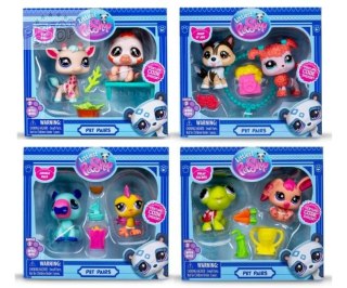 Littlest Pet Shop Zestaw 2 figurek seria 2 mix