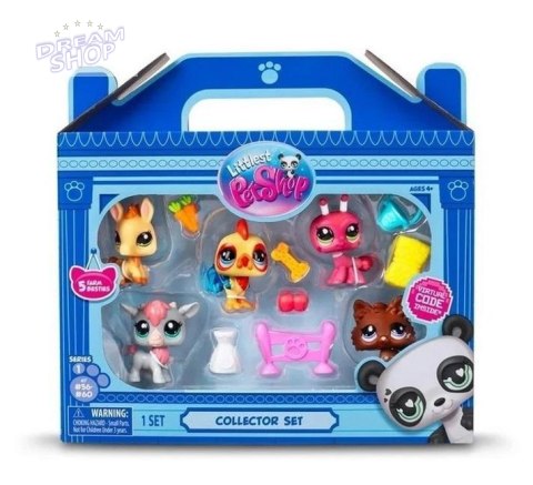 Littlest Pet Shop Zestaw Farma 5 figurek Littlest Pet Shop Zestaw Farma 5 figurek