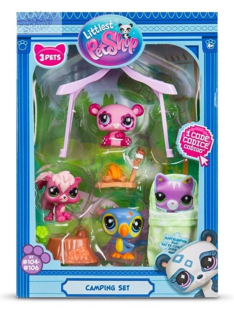 Littlest Pet Shop Zestaw kempingowy Littlest Pet Shop Zestaw kempingowy