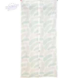 MOSKITIERA DRZWIOWA LAMELOWA 100X220CM ZAMKNIĘCIEM NA MAGNES LIŚCIE