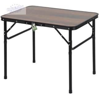 STOLIK TURYSTYCZNY SKŁADANY KEMPINGOWY 75X55X25-59CM DREWNO