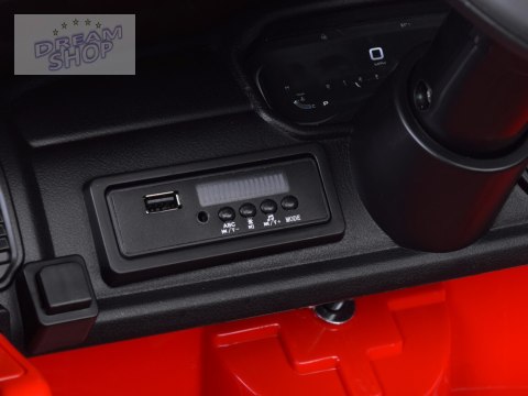 Auto RAM pickup straż pożarna na akumulator dla dziecka koguty PA0323