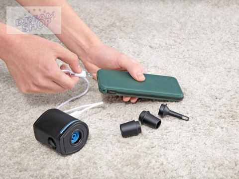 Bestway Elektryczna pompka powietrzba USB + końcówki 62289