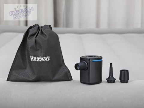 Bestway Elektryczna pompka powietrzba USB + końcówki 62289