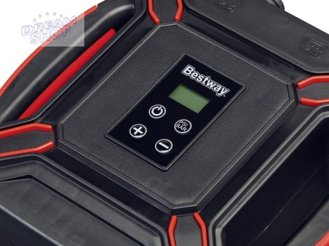 Bestway Wysokociśnieniowa elektryczna pompka powietrzna DC 4 adaptery 62265 Bestway Wysokociśnieniowa elektryczna pompka powietrzna DC 4 adaptery 62265