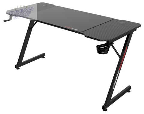 Biurko gamingowe SHADOW GAMER 1.0 140 cm podkładka