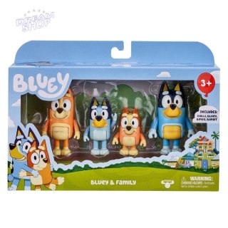 Bluey Figurki Rodzinka 4 szt.