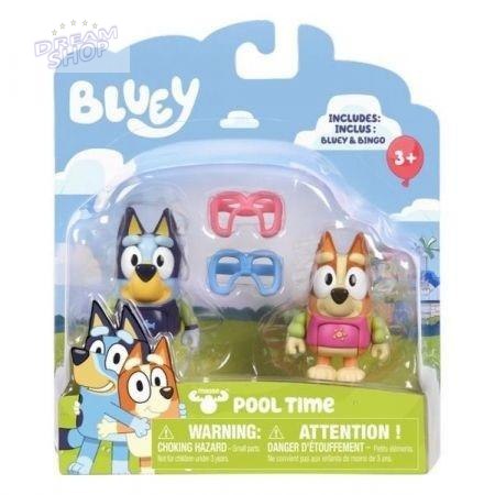 Bluey Figurki Zabawa Na Basenie 2 szt.