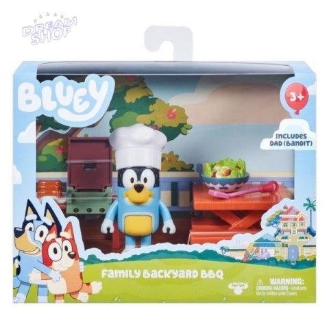 Bluey Mini zestaw Podwórko