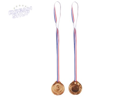 Brązowy Medal Pierwsze Miejsce Nagroda Trofeum Cynkowy 6,5cm