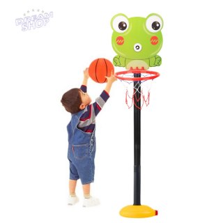 Kosz Do Gry W Koszykówkę Regulowany Żaba Zielona 110cm
