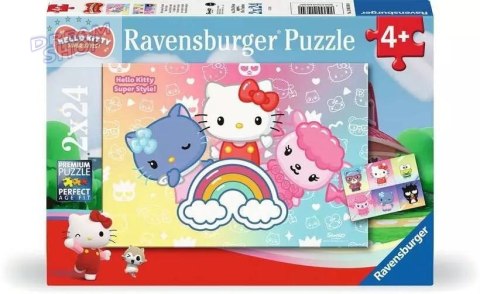 Puzzle 2x24 Hello Kitty
