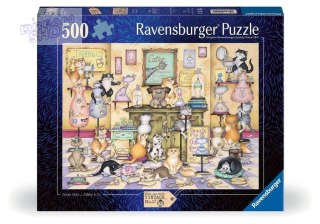 Puzzle 500 Szalone koty