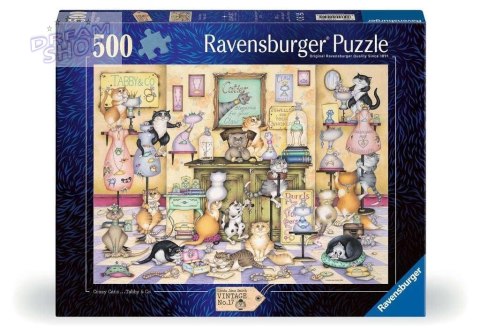 Puzzle 500 Szalone koty