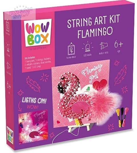 Wow Box. Zestaw sznurkowy Flaming