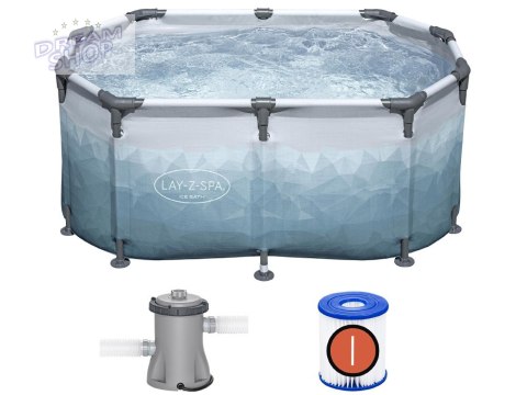 Bestway Zestaw Zbiornik do MORSOWANIA Glacial Dip + pompa 150x90cm 6002N Bestway Zestaw Zbiornik do MORSOWANIA Glacial Dip + pompa 150x90cm 6002N