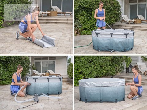 Bestway Zestaw Zbiornik do MORSOWANIA Glacial Dip + pompa 150x90cm 6002N Bestway Zestaw Zbiornik do MORSOWANIA Glacial Dip + pompa 150x90cm 6002N