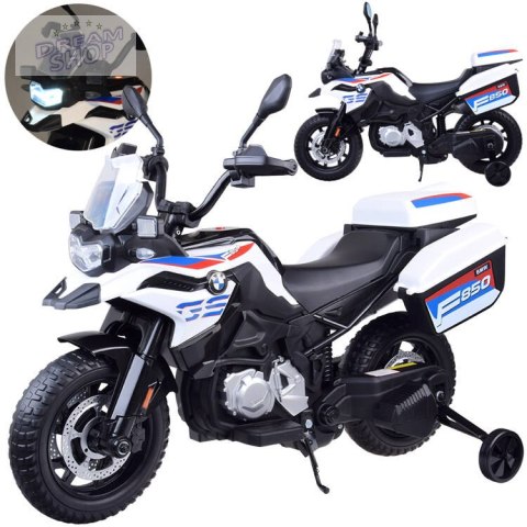 Duży motor elektryczny BMW F850 GS na akumulator dla dzieci PA0324