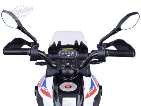 Duży motor elektryczny BMW F850 GS na akumulator dla dzieci PA0324