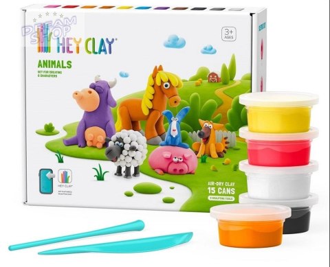 Hey Clay - Zestaw Zwierzęta Hey Clay - Zestaw Zwierzęta
