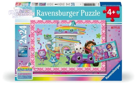 Puzzle 2x24 Koci Domek Gabi Puzzle 2x24 Koci Domek Gabi