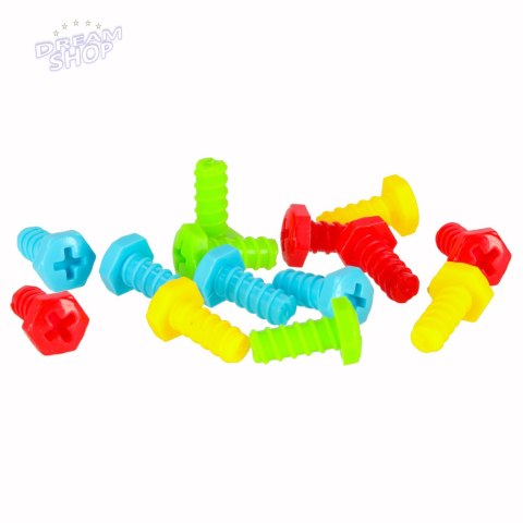 Puzzle Klocki w walizce + wkrętarka 258 el. Puzzle Klocki w walizce + wkrętarka 258 el.