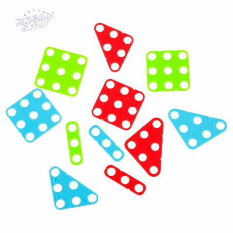 Puzzle Klocki w walizce + wkrętarka 258 el. Puzzle Klocki w walizce + wkrętarka 258 el.