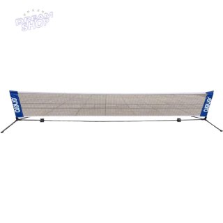 SIATKA ZE SŁUPKAMI ENERO 310X73CM 2W1 DO TENISA ZIEMNEGO, SIATKONOGI