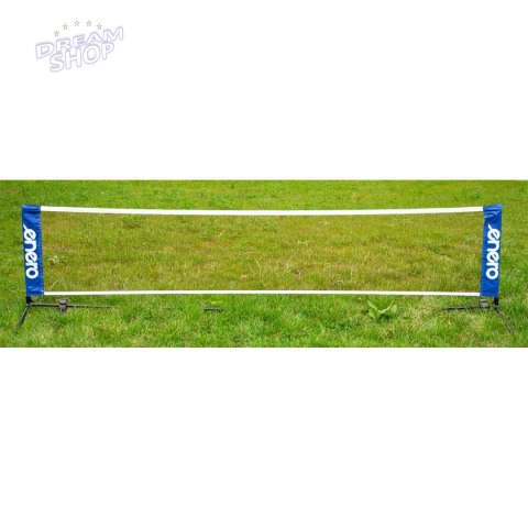 SIATKA ZE SŁUPKAMI ENERO 310X73CM 2W1 DO TENISA ZIEMNEGO, SIATKONOGI SIATKA ZE SŁUPKAMI ENERO 310X73CM 2W1 DO TENISA ZIEMNEGO, SIATKONOGI