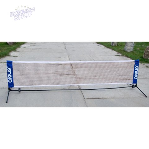 SIATKA ZE SŁUPKAMI ENERO 310X73CM 2W1 DO TENISA ZIEMNEGO, SIATKONOGI SIATKA ZE SŁUPKAMI ENERO 310X73CM 2W1 DO TENISA ZIEMNEGO, SIATKONOGI