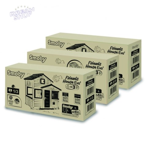 Smoby Life Domek ogrodowy Evo