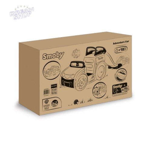 Smoby Samochód Przygód 3w1
