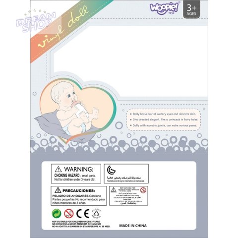 WOOPIE ROYAL Uroczy Bobasek w Ubranku 36 cm WOOPIE ROYAL Uroczy Bobasek w Ubranku 36 cm