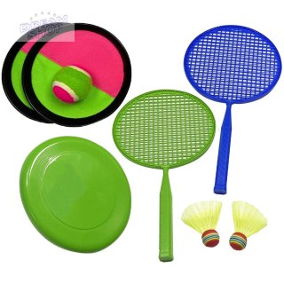 ZESTAW GIER OUTDOOR NA PLAŻĘ 3W1 ENERO TOYS
