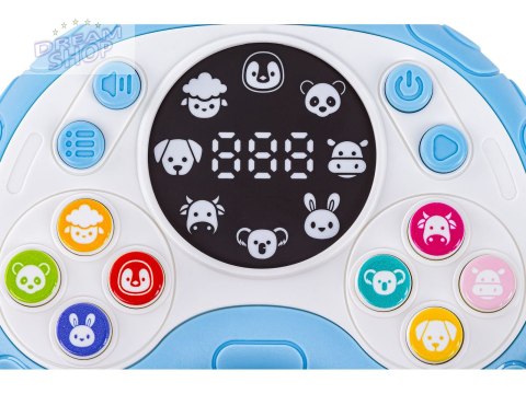 Zabawka Na Pamięć KONTROLER NIEBIESKI Gamepad Edukacyjna gra dla dzieci Pad Konsola Zabawka Na Pamięć KONTROLER NIEBIESKI Gamepad Edukacyjna gra dla dzieci Pad Konsola