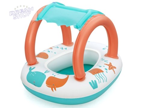 Bestway Dmuchany Ponton comfort plush łódka odpinany dach z dnem 34203