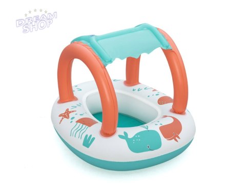 Bestway Dmuchany Ponton comfort plush łódka odpinany dach z dnem 34203