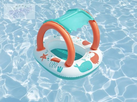 Bestway Dmuchany Ponton comfort plush łódka odpinany dach z dnem 34203