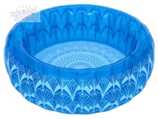 Bestway Dmuchany basen BOHEMIAN BLUE + 2 uchwyty na kubek 168x53cm 54479