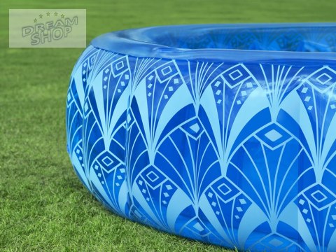 Bestway Dmuchany basen BOHEMIAN BLUE + 2 uchwyty na kubek 168x53cm 54479 Bestway Dmuchany basen BOHEMIAN BLUE + 2 uchwyty na kubek 168x53cm 54479