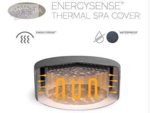 Bestway ENEGYSENSE Pokrywa termiczna pokrowiec do Lay-Z-Spa 180x66cm 60317