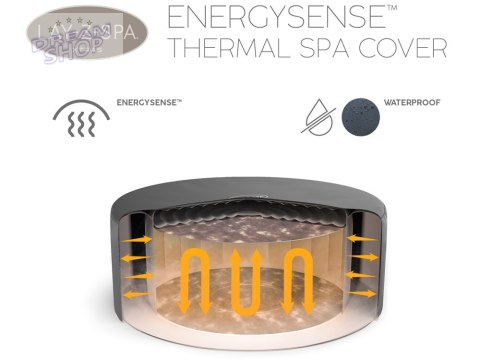 Bestway ENEGYSENSE Pokrywa termiczna pokrowiec do Lay-Z-Spa 196cm 60318