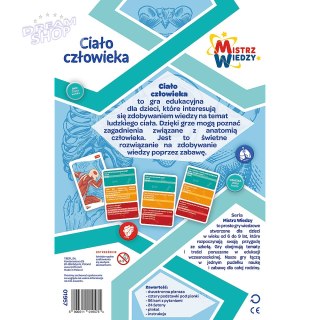 Gra Edukacyjna Ciało człowieka/ Mistrz Wiedzy Trefl 01957